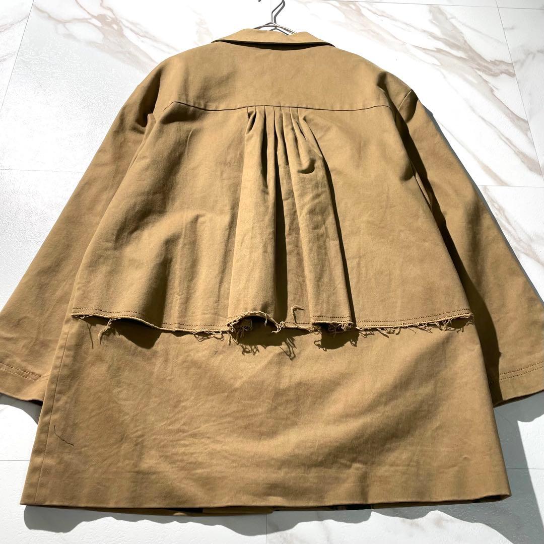 入手困難✨ d-due デドュエ ステンカラーコート デザイン ブラウン系