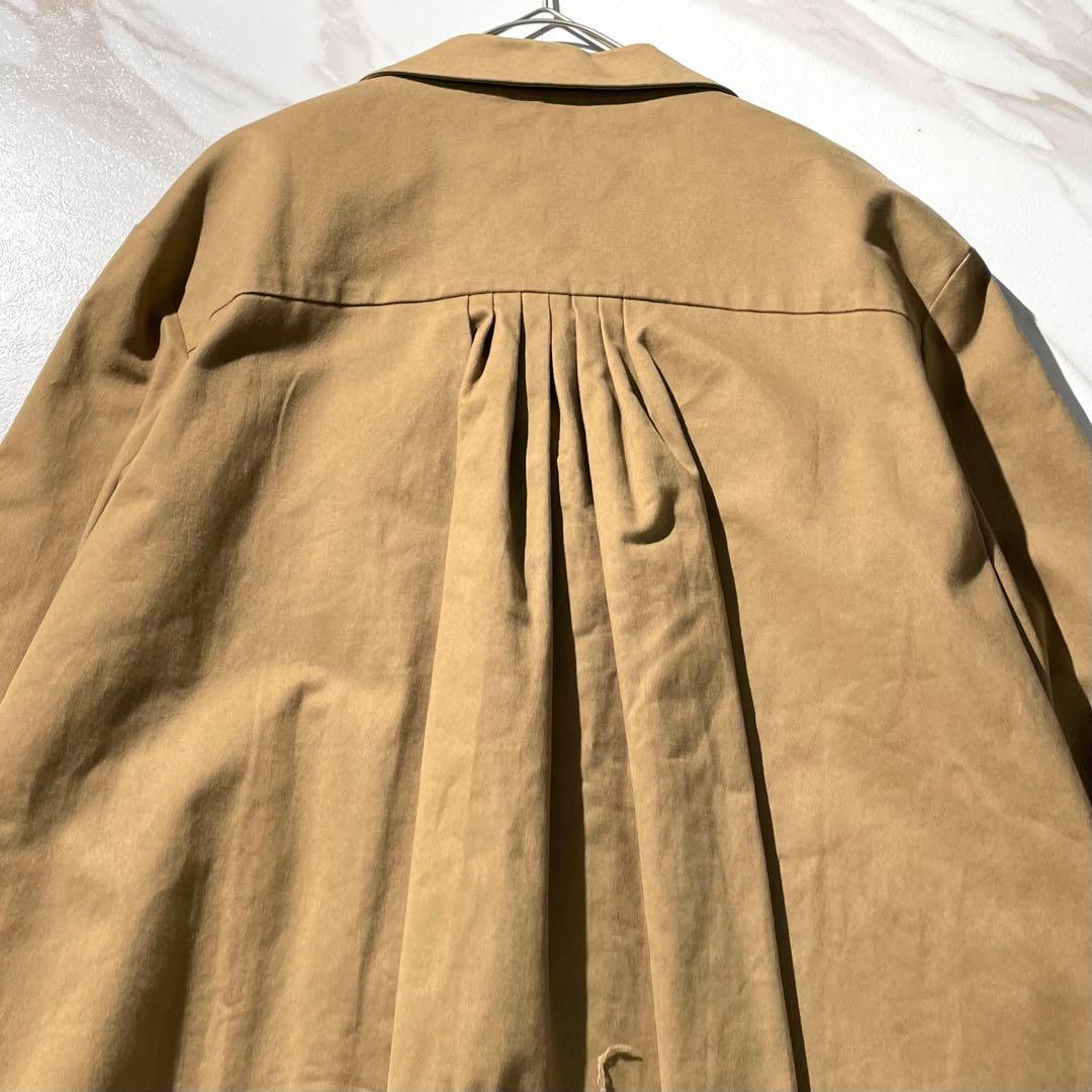 入手困難✨ d-due デドュエ ステンカラーコート デザイン ブラウン系