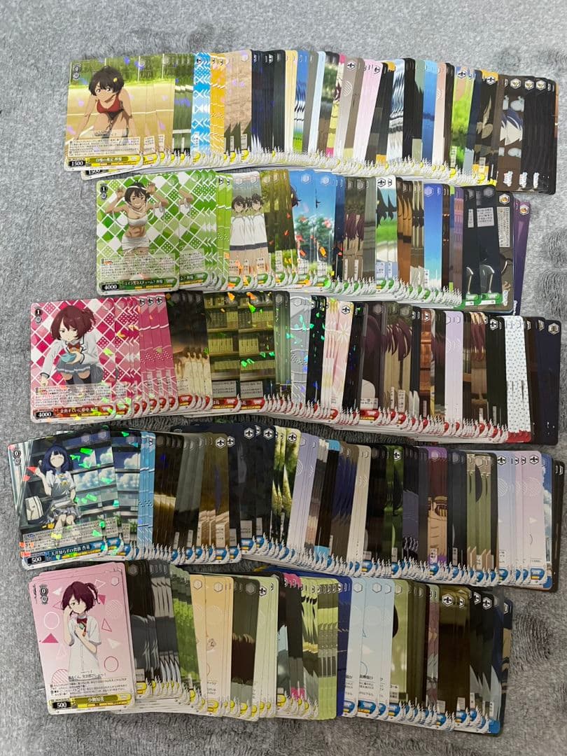 ヴァイスシュヴァルツ TD込みRR以下4コン 負けヒロインが多すぎる