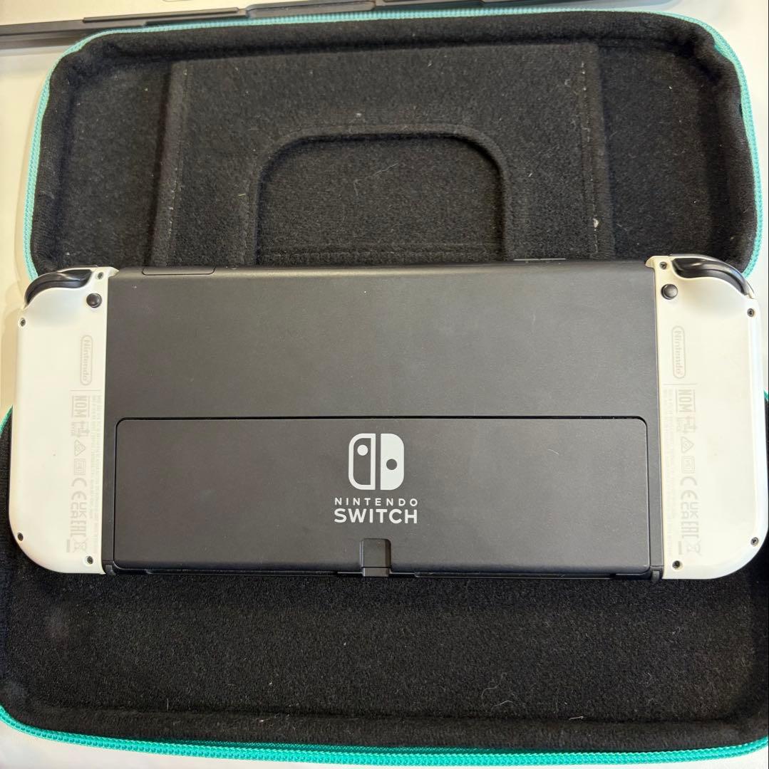 Nintendo Switch ホワイト 本体 ケース付き