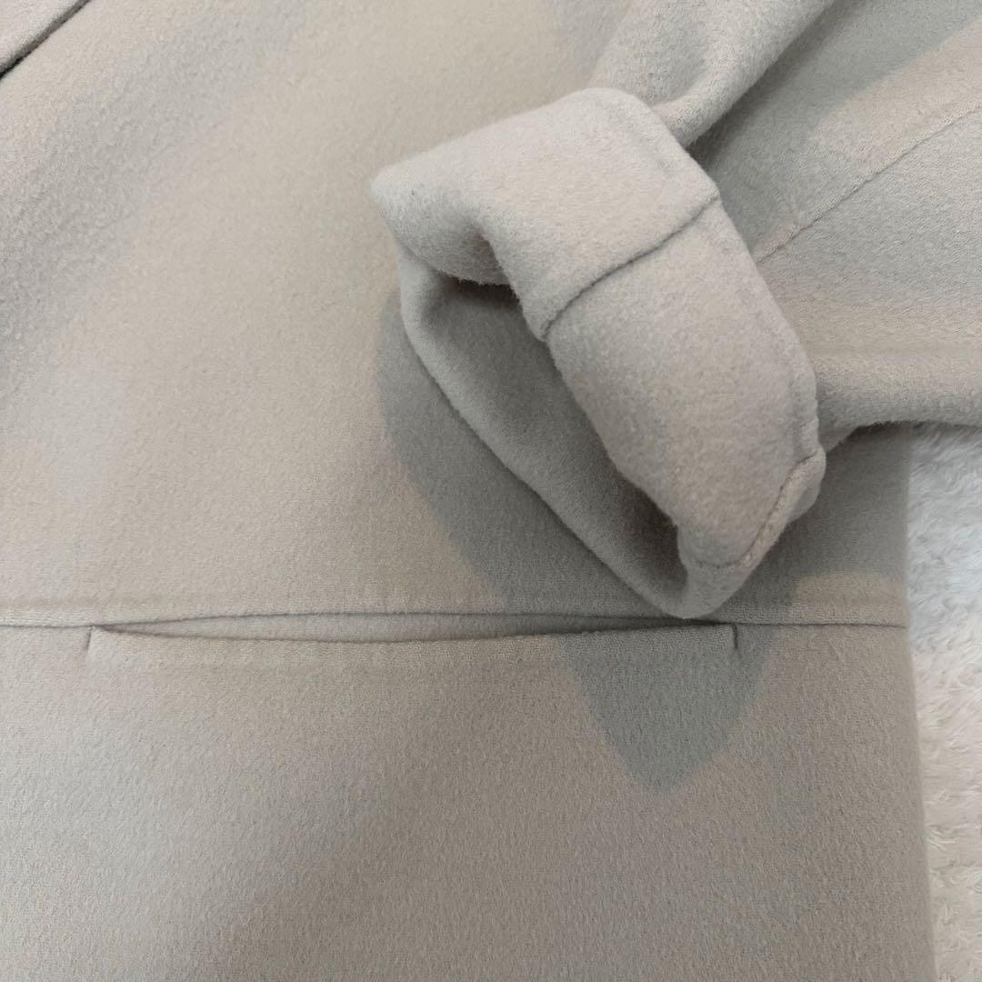 DES PRÉS ダブルフェイスメルトンビーバー ショートコート