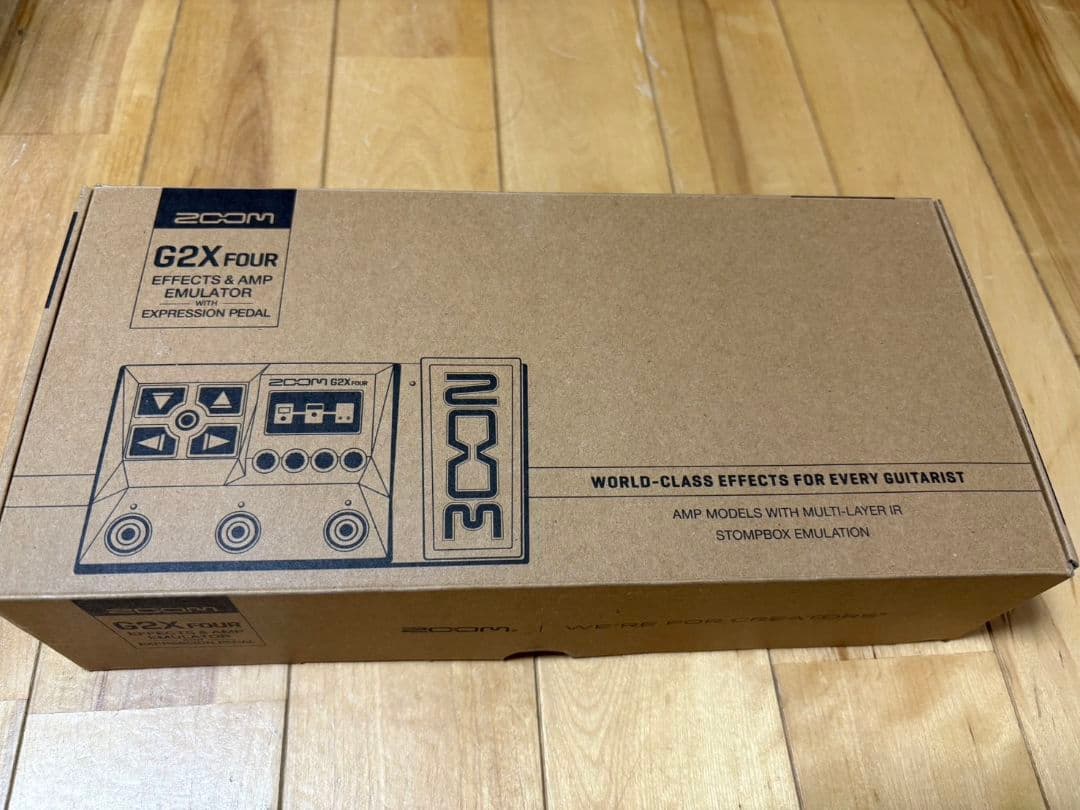 【ZOOM G2X FOUR】ズーム マルチエフェクター