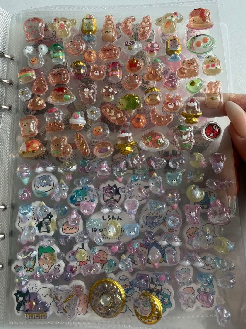 シール帳　正規品　新品　ボンボンドロップ　ラブブ　エスターバニーパワパフサンリオ