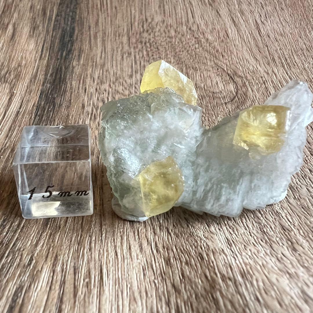 フローライト バライト R70 共生 鉱物 標本 原石