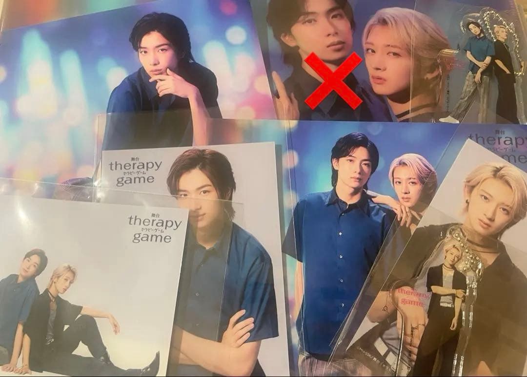 セラピーゲーム アクリルチャーム ブロマイドクリアファイル静真 湊MAZZEL