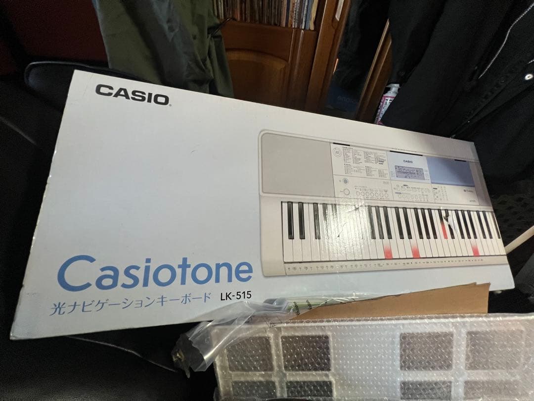 美品‼️Casiotone LK-515 光る鍵盤付きキーボード
