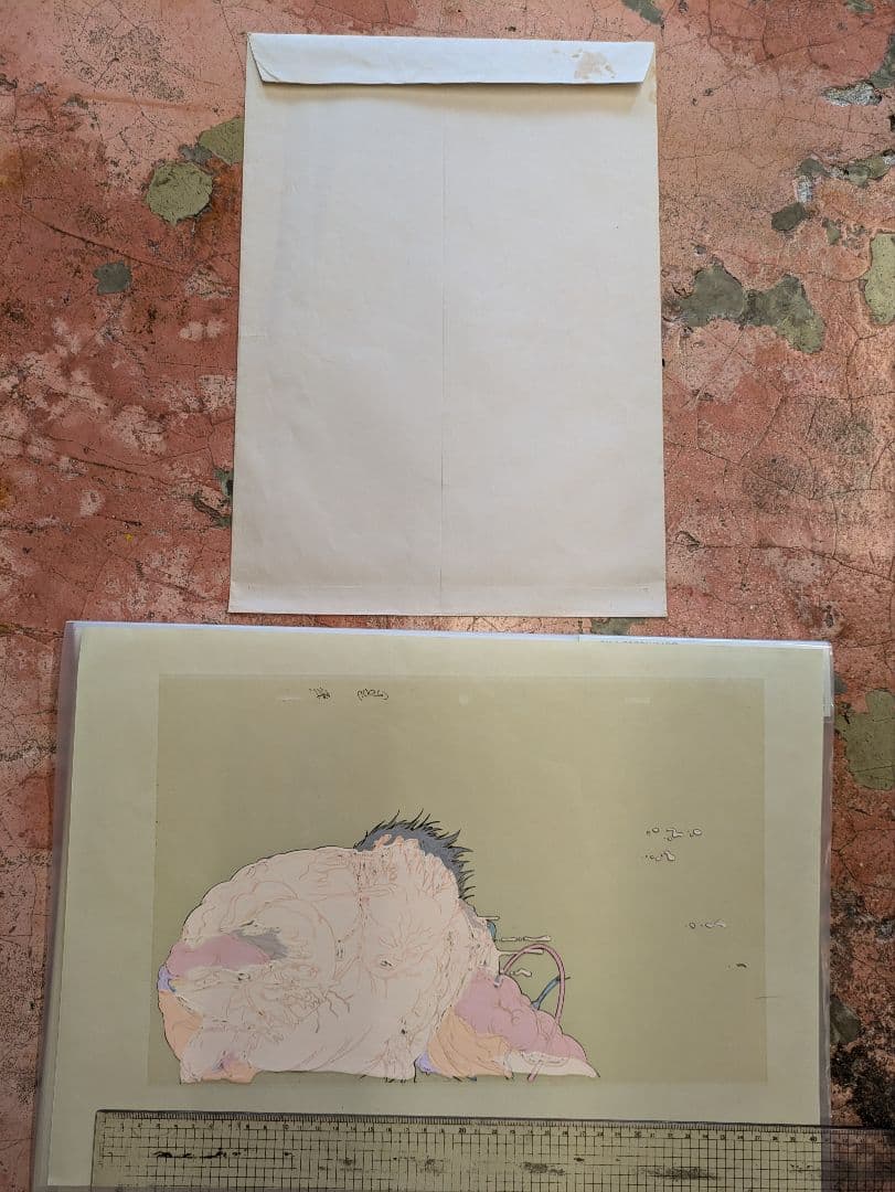 激レア非売品　AKIRA　セル画　直筆　セル画　プレゼント袋　アキラ　大友克洋