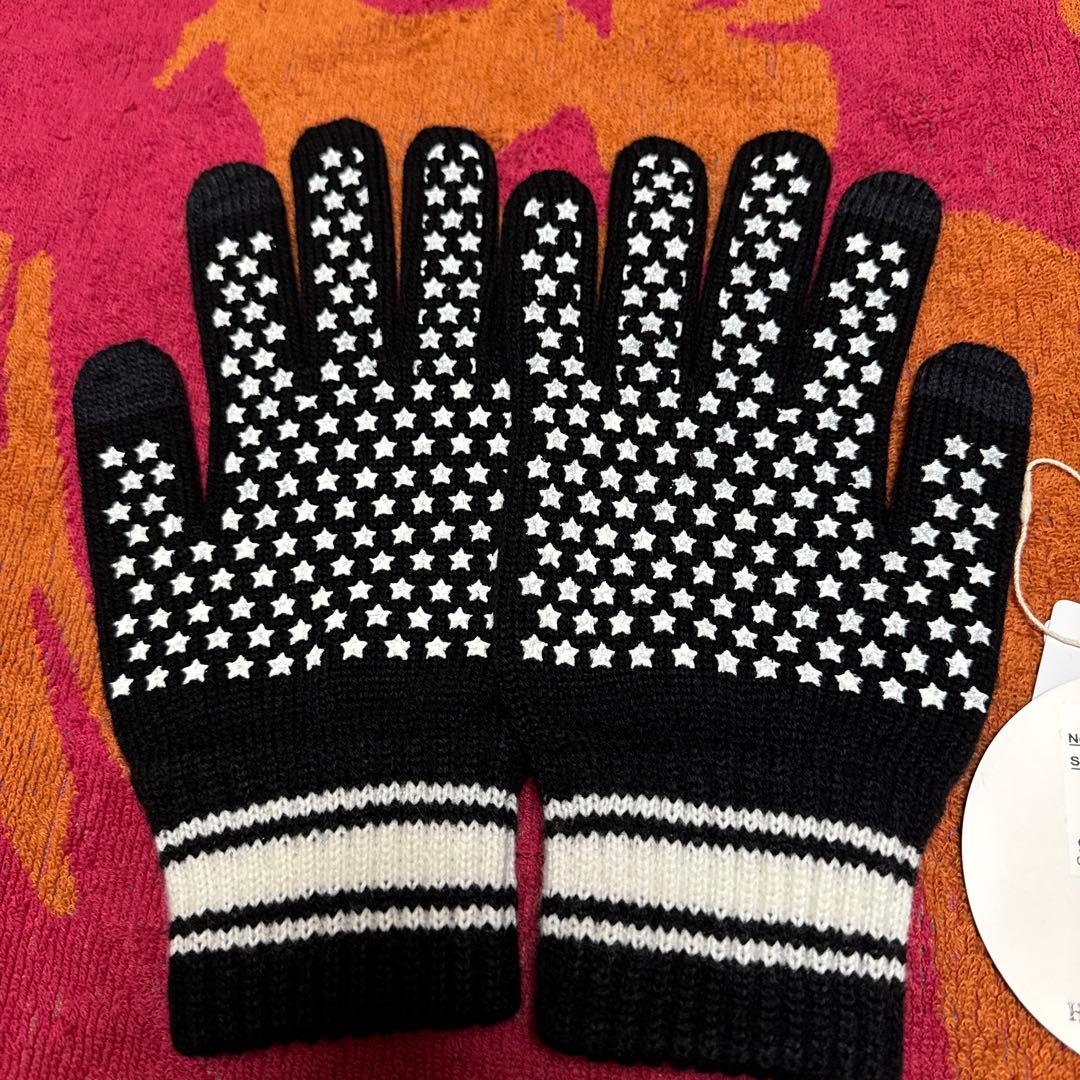 HYSTERIC GLAMOUR EVIL ニットグローブ