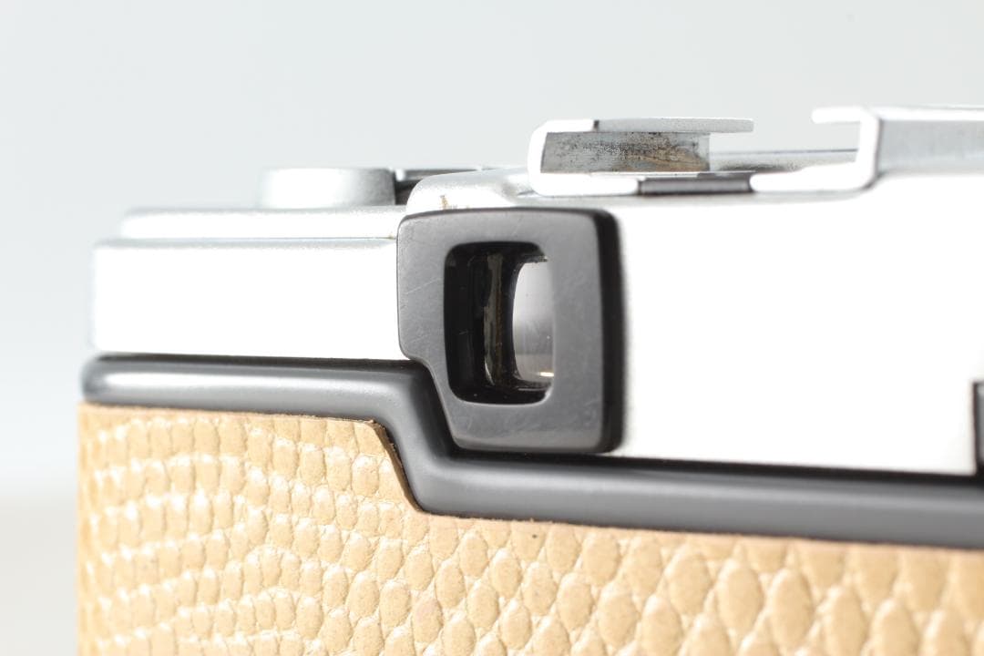 【整備済　美品】ベージュ OLYMPUS PEN EE-2 露出計OK 1359