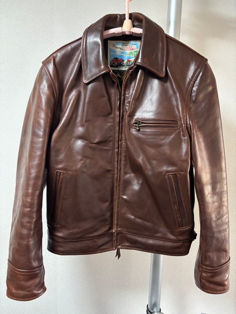 Aero Leather エアロレザー　ハイウェイマン　38