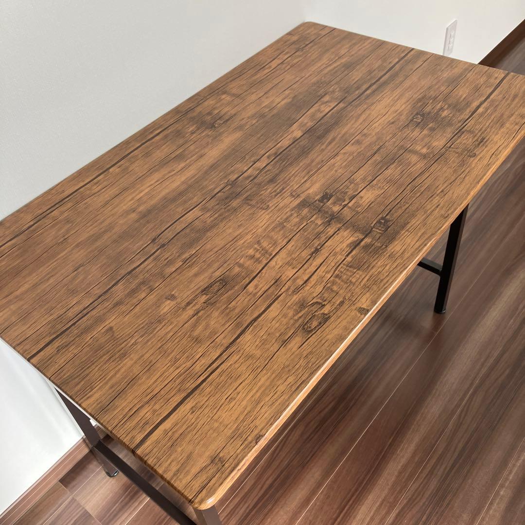 3*6様 幅100cm 折りたたみデスク FLAP 完成品 Brown Pine