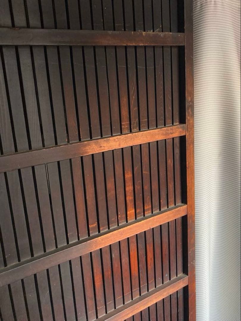 民藝家具　衝立　骨董什器