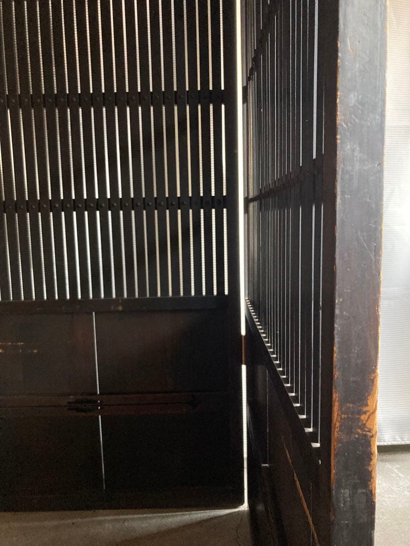 民藝家具　衝立　骨董什器