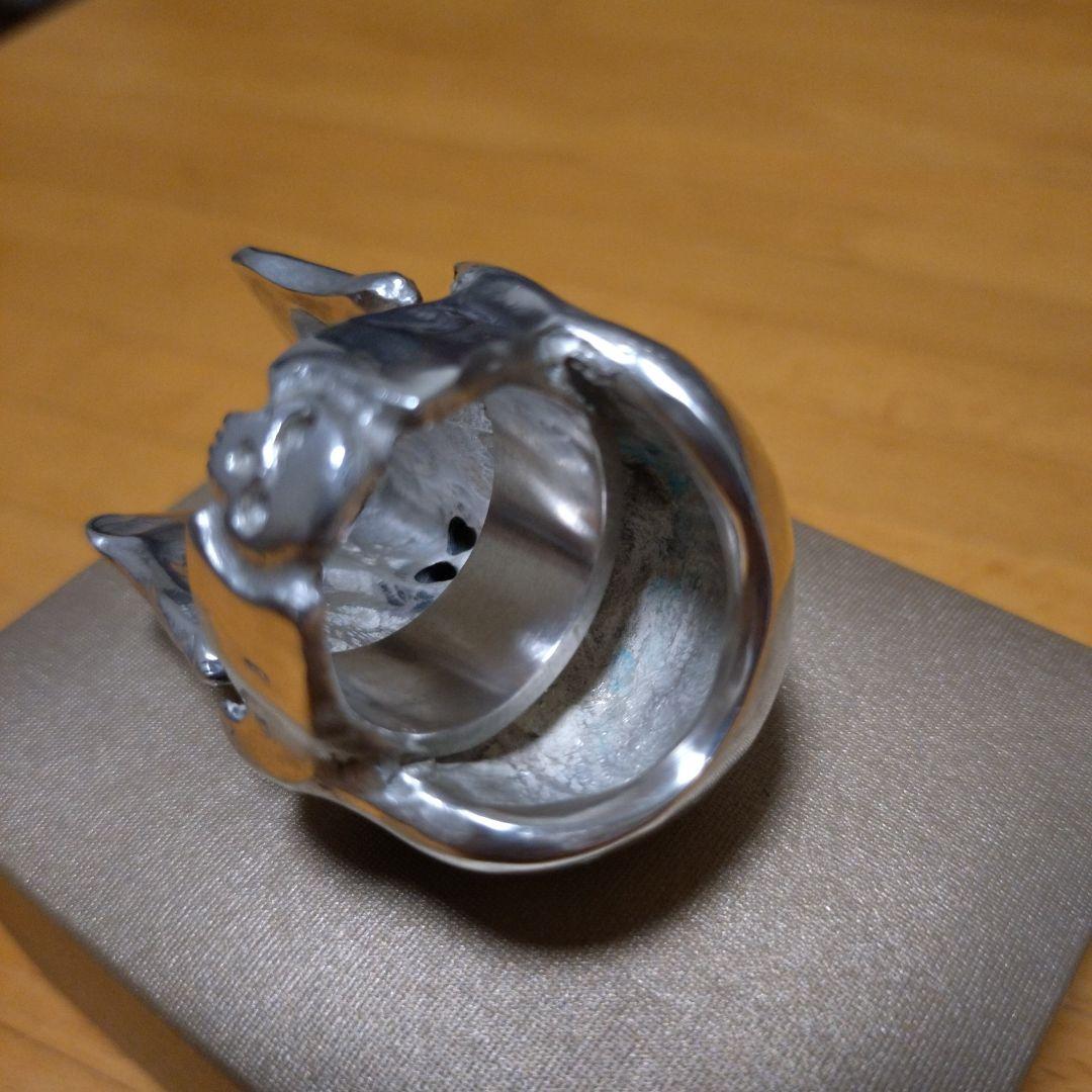 スカルリング　ラージ　自作　一点物