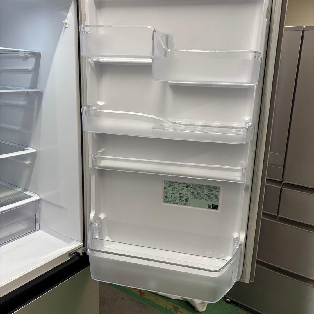 974⭕️冷蔵庫　日立　300-400ℓ　綺麗　3ドア　右開き　設置無料　スリム