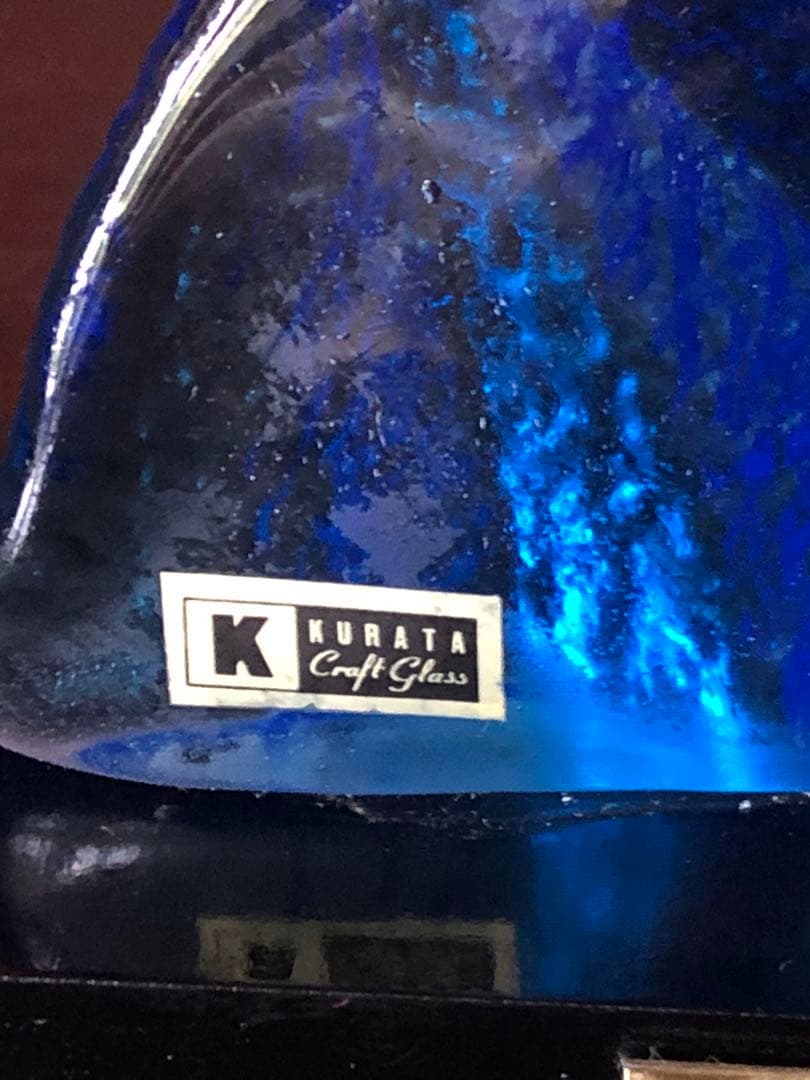 関越自動車道全線開通記念　特製ガラス置時計