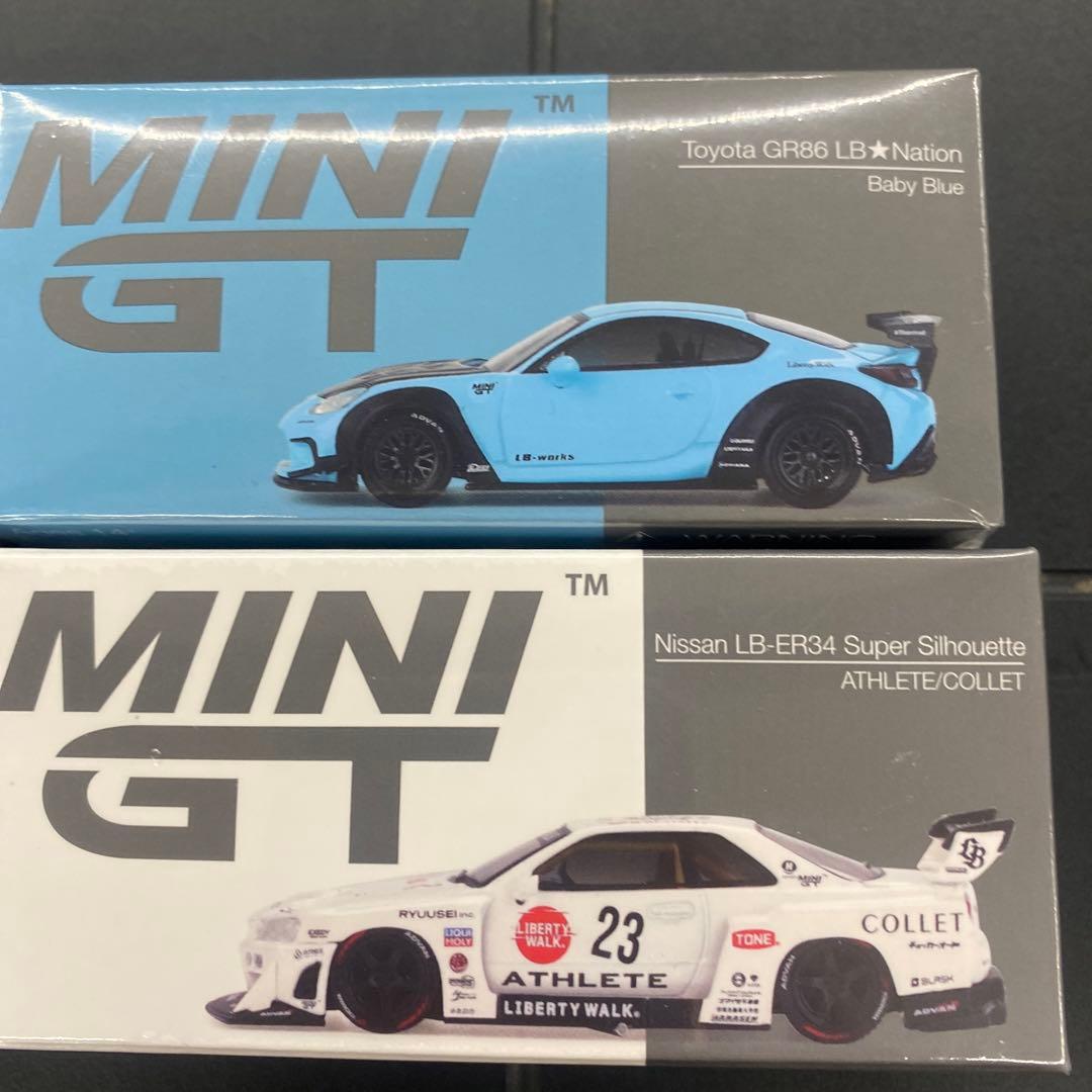MINI GT LBWK 4台セット