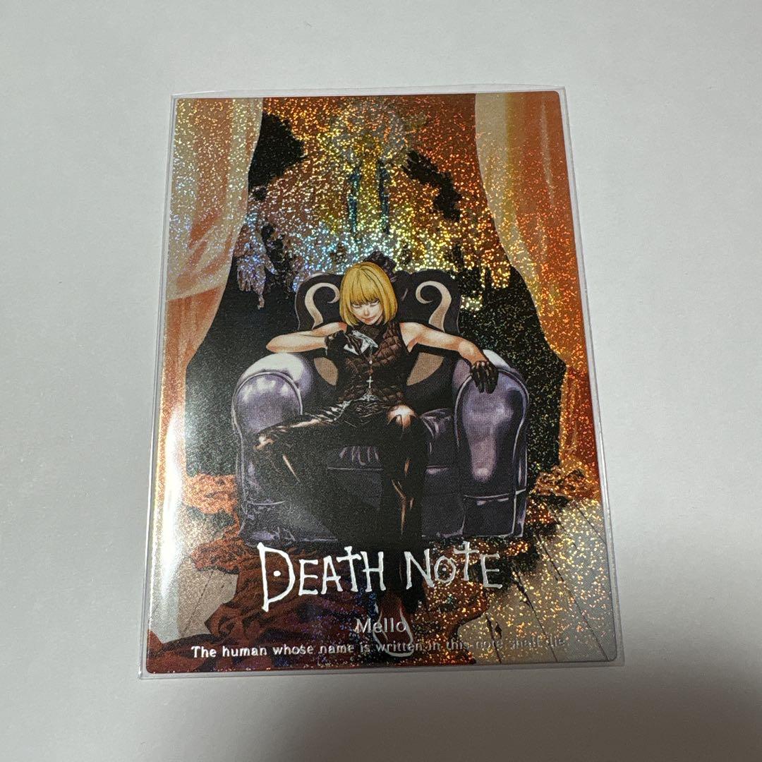 DEATH NOTE トレーディングカード　38 メロ　デスノート