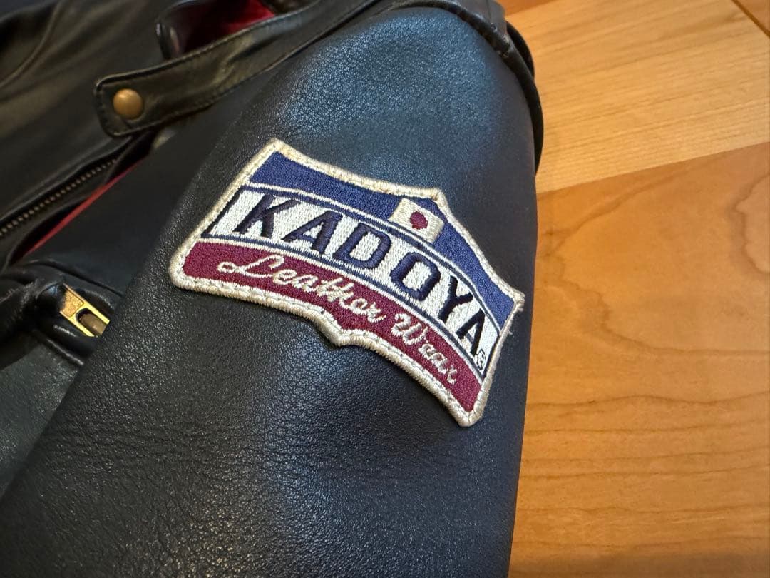 KADOYA レザージャケット 80周年記念 サイズLL