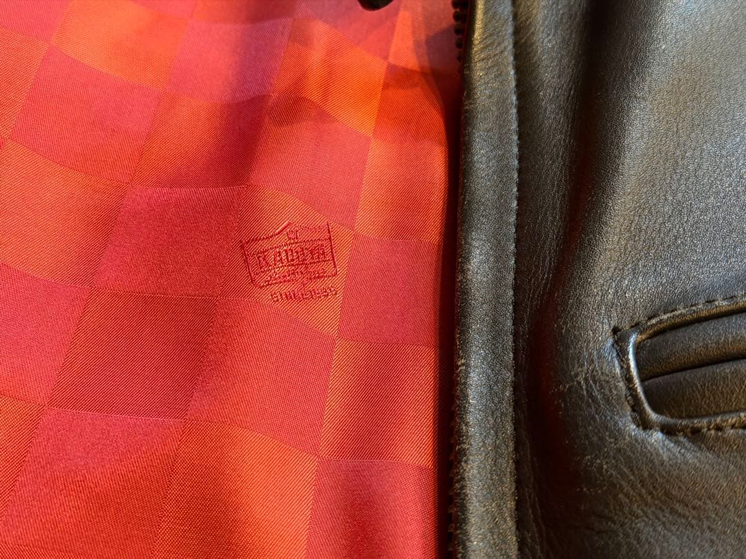 KADOYA レザージャケット 80周年記念 サイズLL