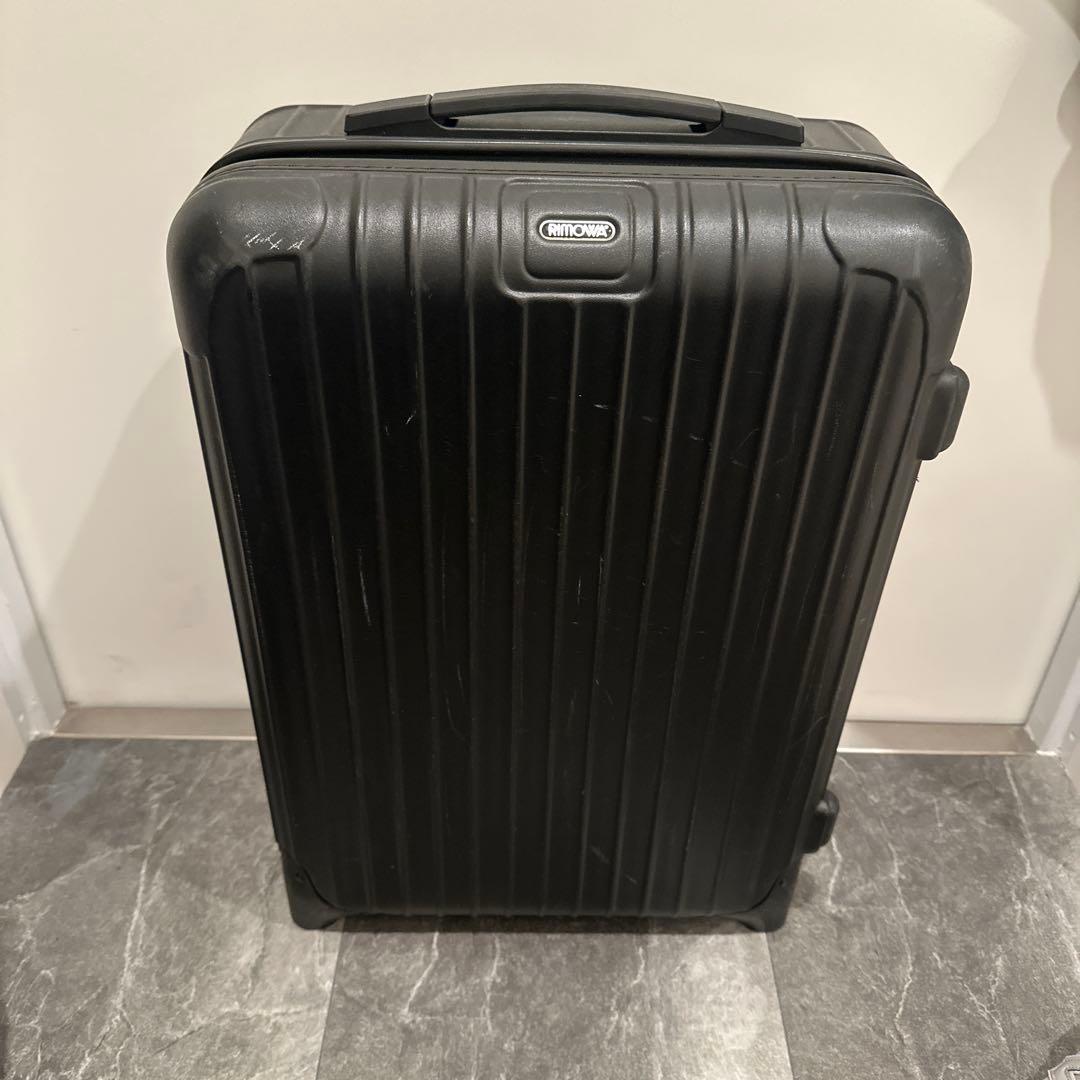 RIMOWA（リモワ） サルサ2輪 希少モデルTSA搭載 艶消黒35L機内持込可