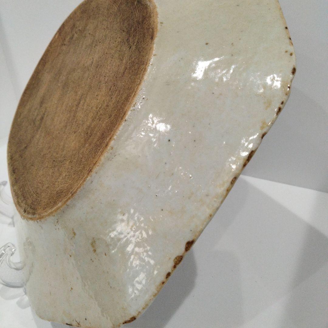 専用 m198 中国唐物 清朝古染付 新渡 南京山水風景図八角大皿