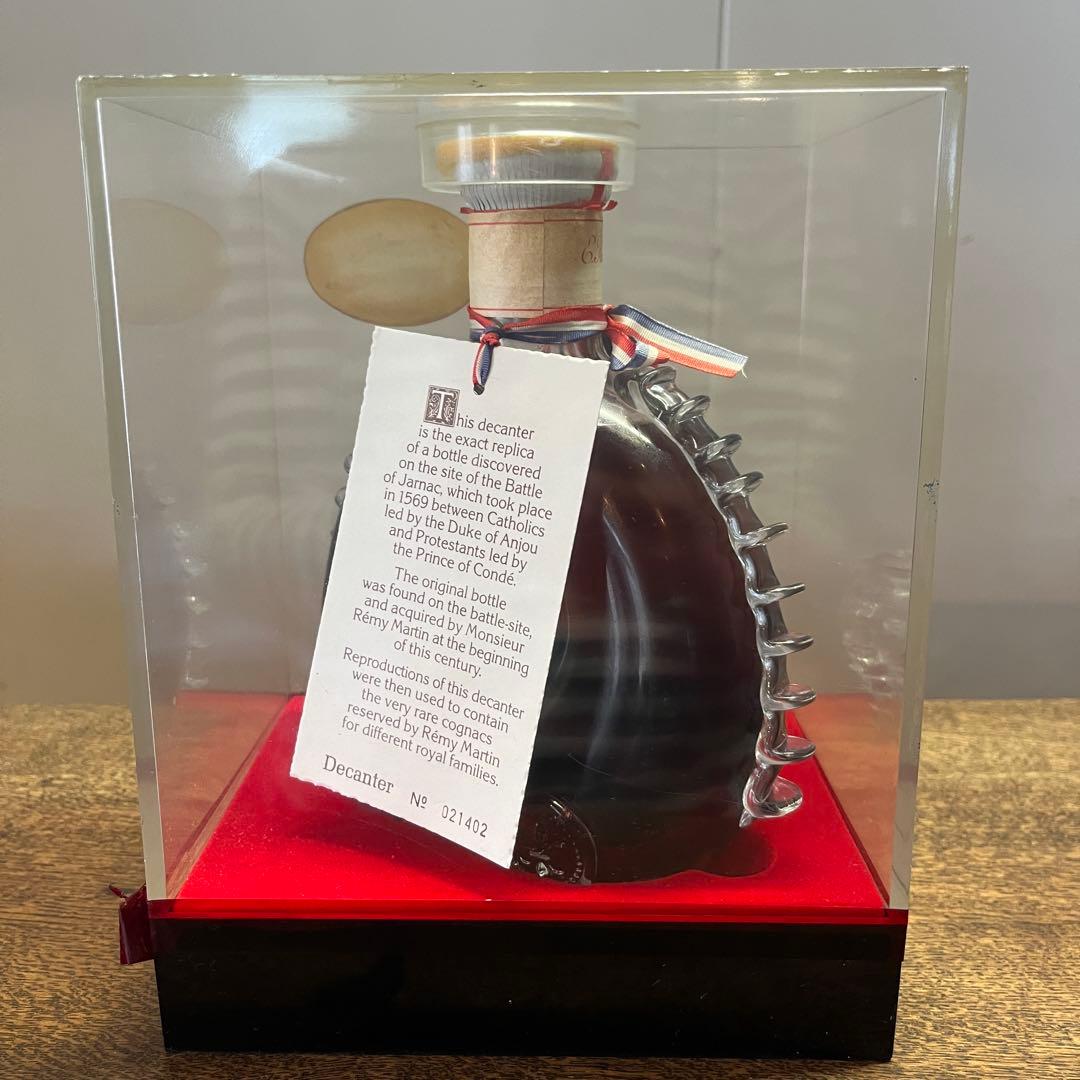 『古酒』レミーマルタン ルイ13世 バカラボトル クリアケース