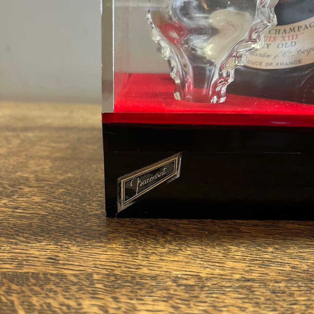 『古酒』レミーマルタン ルイ13世 バカラボトル クリアケース