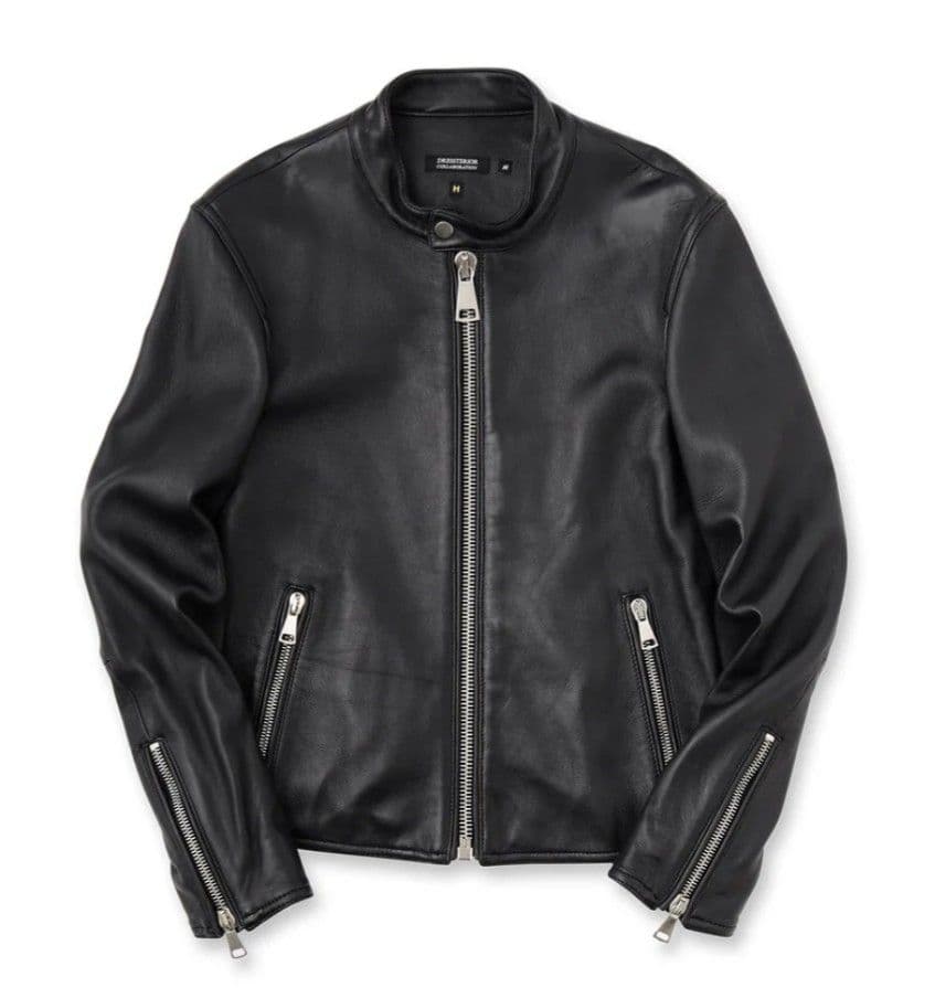 干場義雅 DRESSTERIOR ドレステリア レザーライダース ブラック