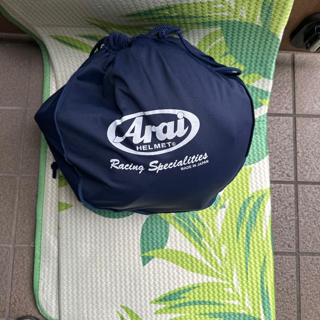 Arai ジェットヘルメット ホワイト 殆ど未使用品