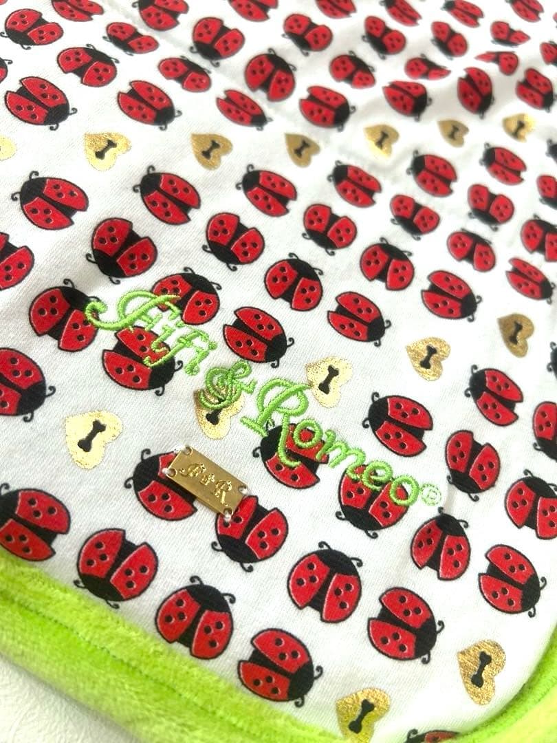 新品タグ付き　フィフィアンドロメオ　 カフェマット　てんとう虫パラダイス