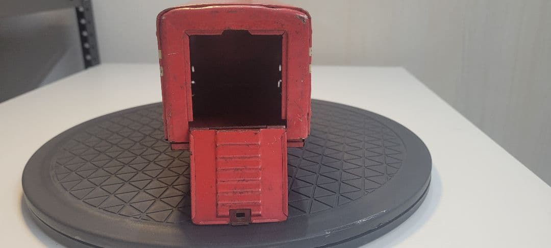 郵便配達車 レトロ ブリキ アンティーク ヴィンテージ、