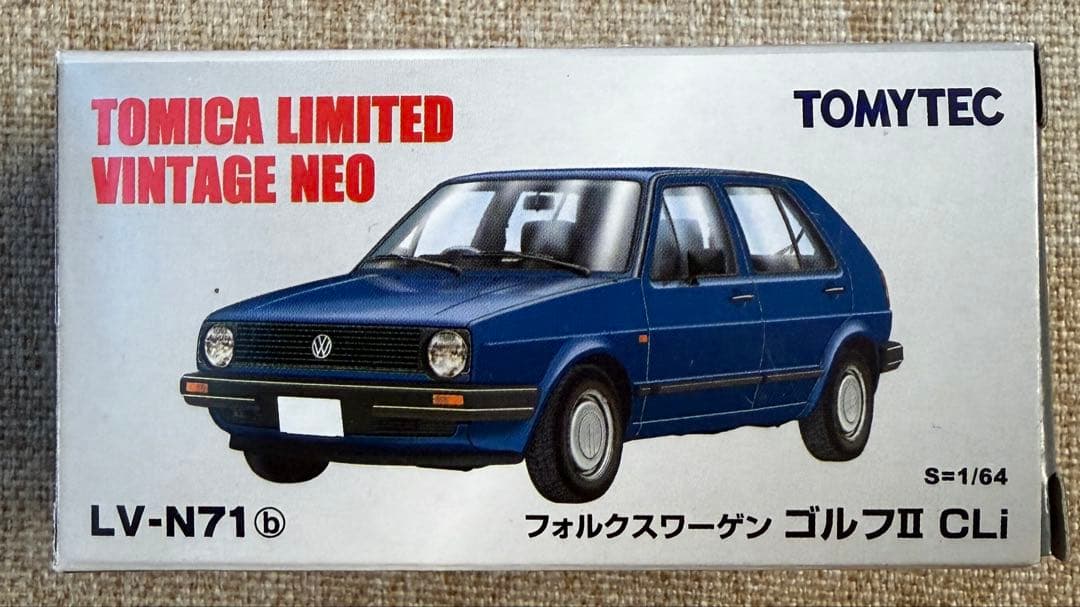 エ*ー様 トミカリミテッドビンテージフォルクスワーゲン ゴルフII CLi