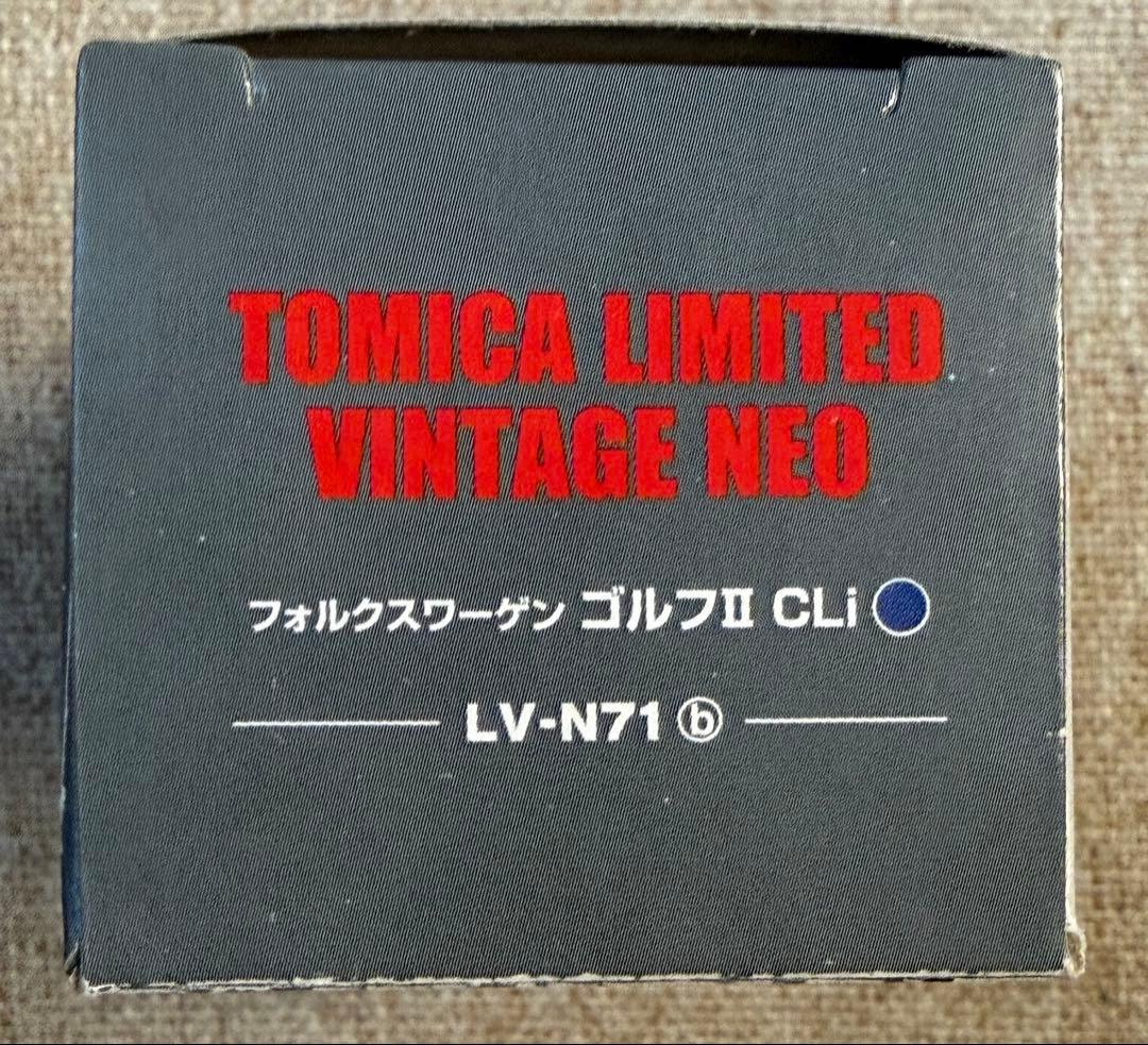 エ*ー様 トミカリミテッドビンテージフォルクスワーゲン ゴルフII CLi