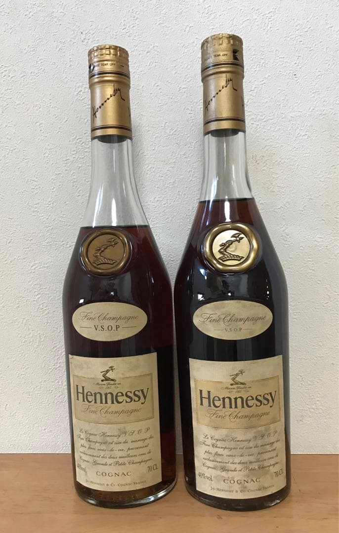 【未開封】Hennessy VSOP 700ml 40%正規品　 二本セット