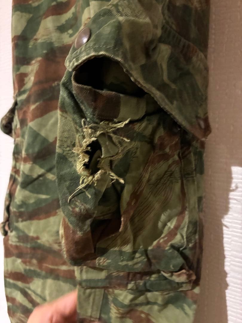 ス*3様 ヴィンテージ フランス軍　リザードカモ　パンツ