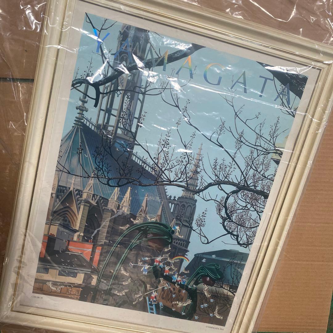 ヒロ・ヤマガタポスター（CHURCH）額装品