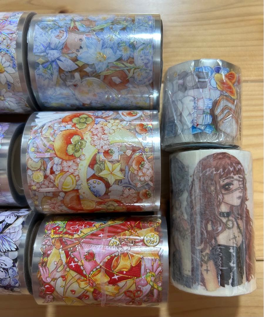 m*中様 海外マステ 新品中古巻売り まとめ売り