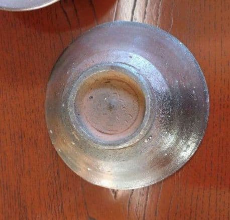 お抹茶椀　抹茶器　薄茶　作家物　備前焼　お茶会　４個　まとめて