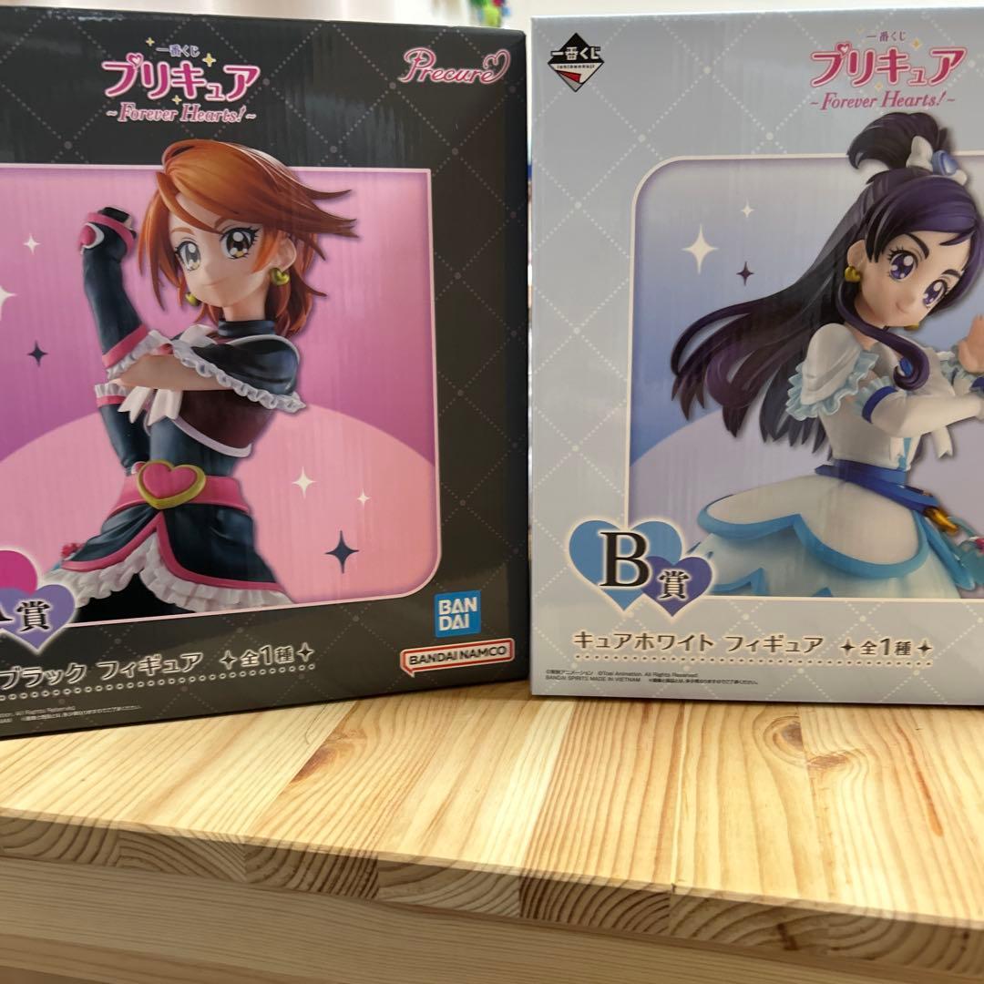 プリキュア　一番くじ　セミコンプ　a賞b賞　フィギュア付き　下位賞バラ売り可能