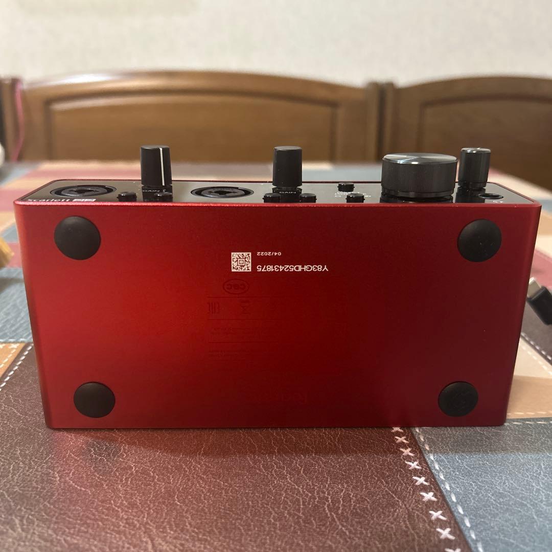 Scarlett 2i2 (gen. 3) オーディオインターフェース