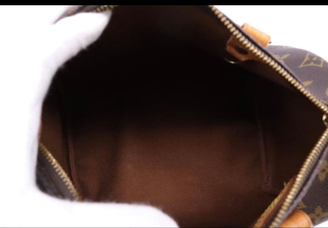 LOUIS VUITTON ハンドバッグ モノグラム スピーディ25 ブラウン