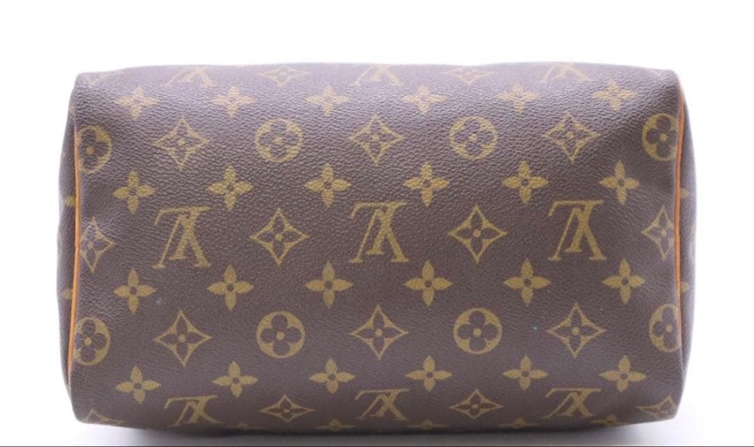 LOUIS VUITTON ハンドバッグ モノグラム スピーディ25 ブラウン