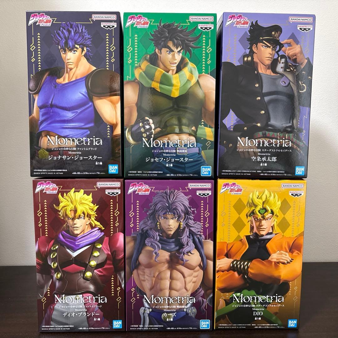 ジョジョの奇妙な冒険 Mometria フィギュア 6点セット