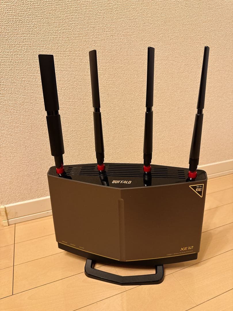 【BUFFALO】 WXR-11000XE12 Wi-Fi 6E対応 ルーター