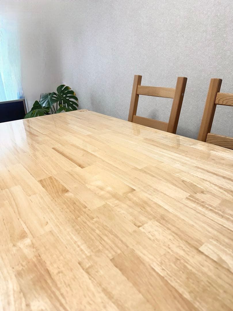 極美品IKEA木製ダイニングテーブルNORDBYイケア北欧無印良品ボーコンセプト