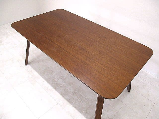 フクラ 「カフル」ウォールナット材ダイニングテーブル W160cm　約48万