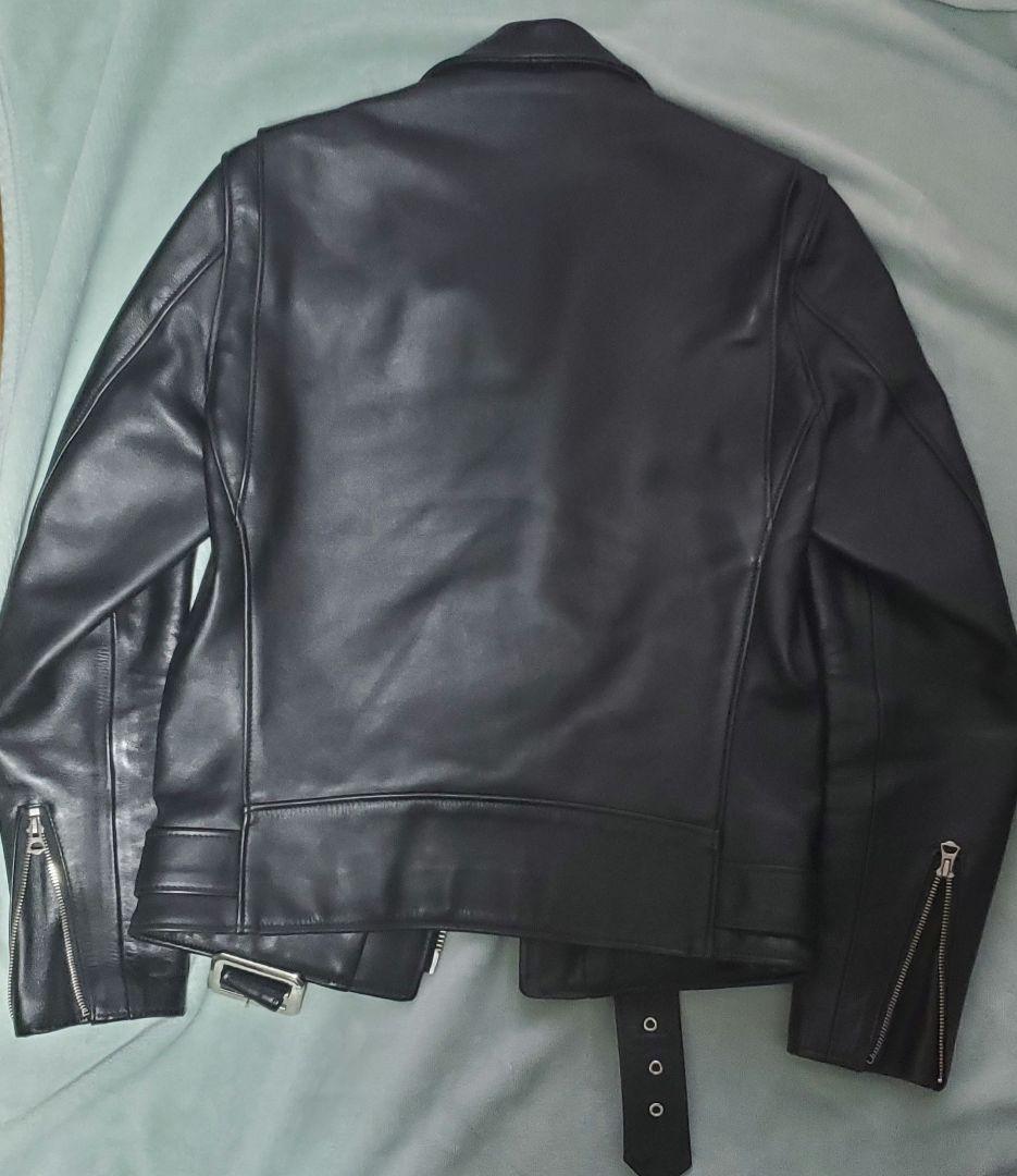 NEIGHBORHOOD×Schottワンスターレザーダブルライダースジャケット