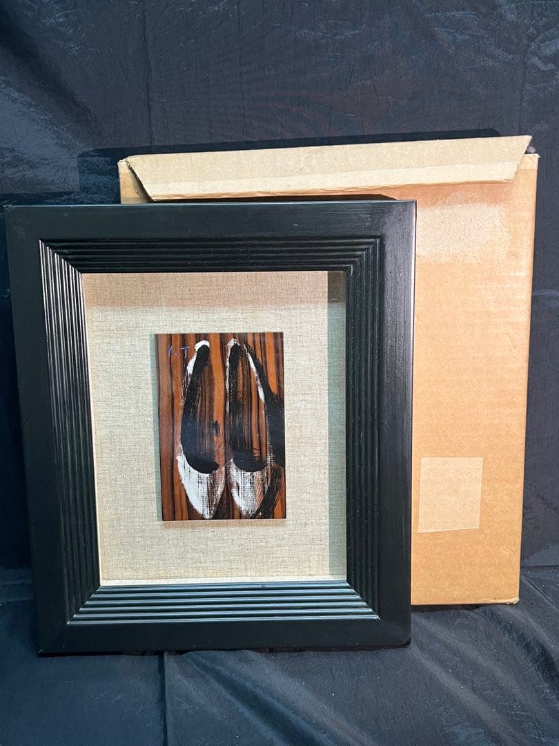 寺田至 てらだ・いたる ハイヒール 絵画 油彩 テンペラ