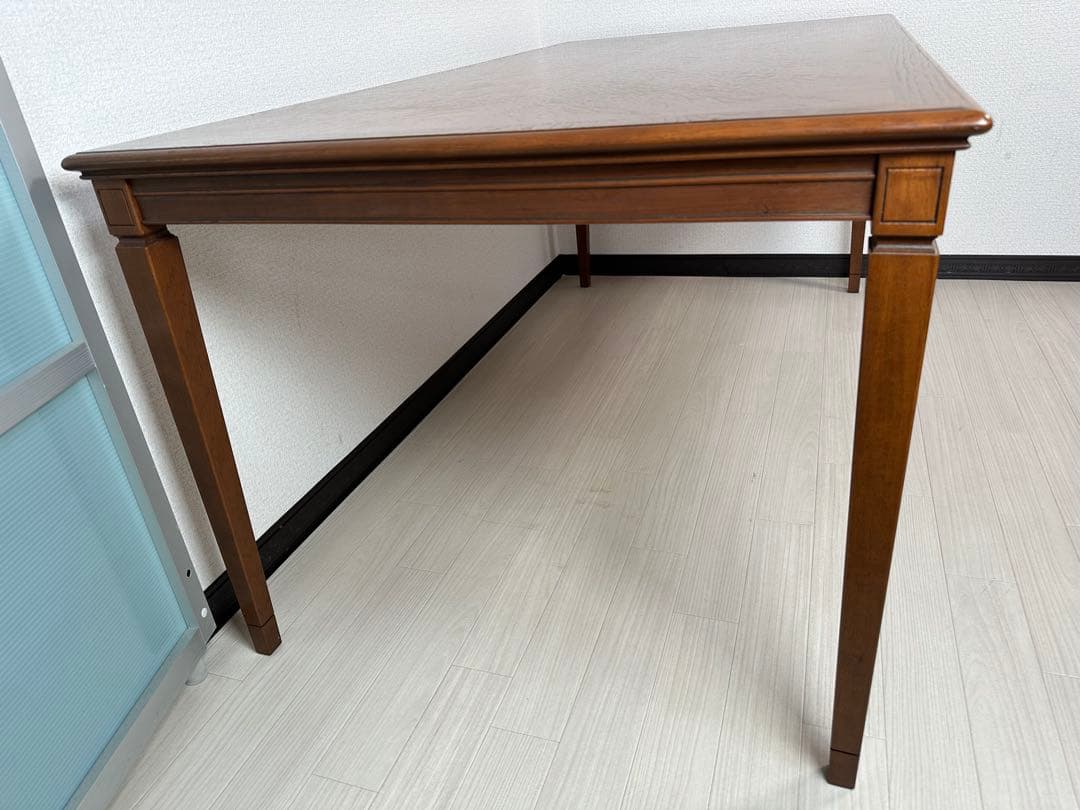 カンディハウス バートン ヒッコリー材 ダイニングテーブル 北欧　※i1※